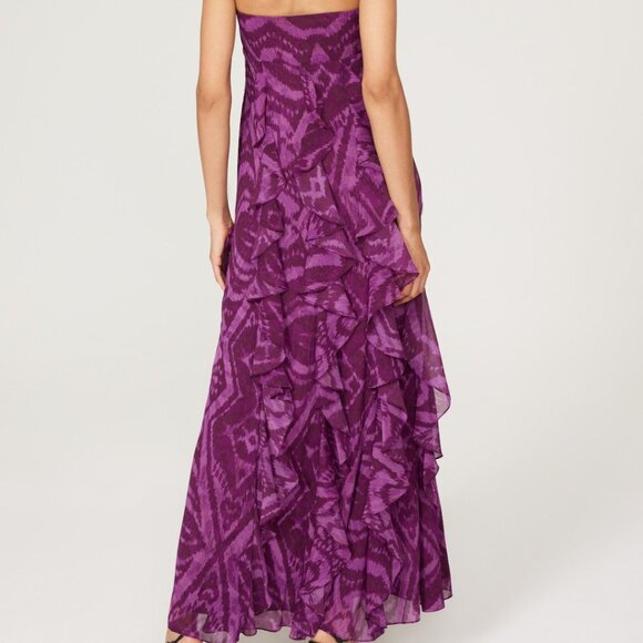 Lauren Ralph Lauren Karilline Strapless Evening Gown - Picture 10 of 11